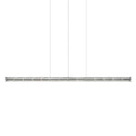 Mcdade Segmented Glass Linear Chandelier – Modern LED Pendant Light for Dining Room and Kitchen Island