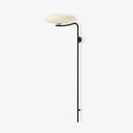 Arc Wall Sconce with Opal Glass Shade | Modern Minimalist Lighting