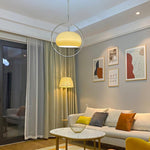 Medieval Swag Pendant Light in Chrome with Cream Glass Shade