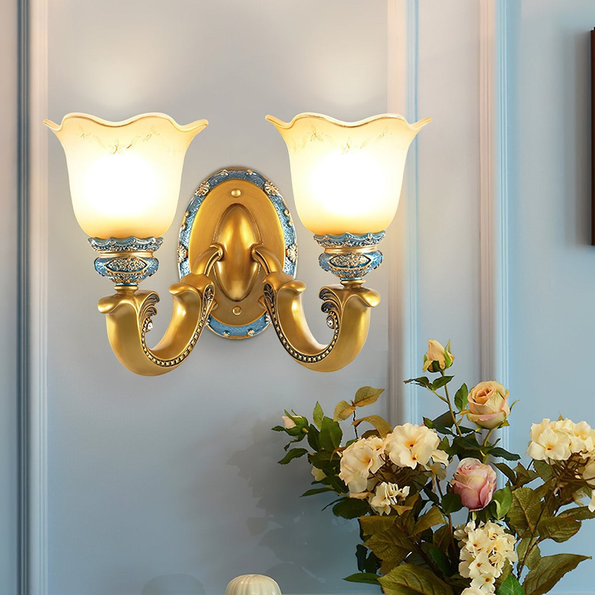 Mediterranean Retro Wall Lamp