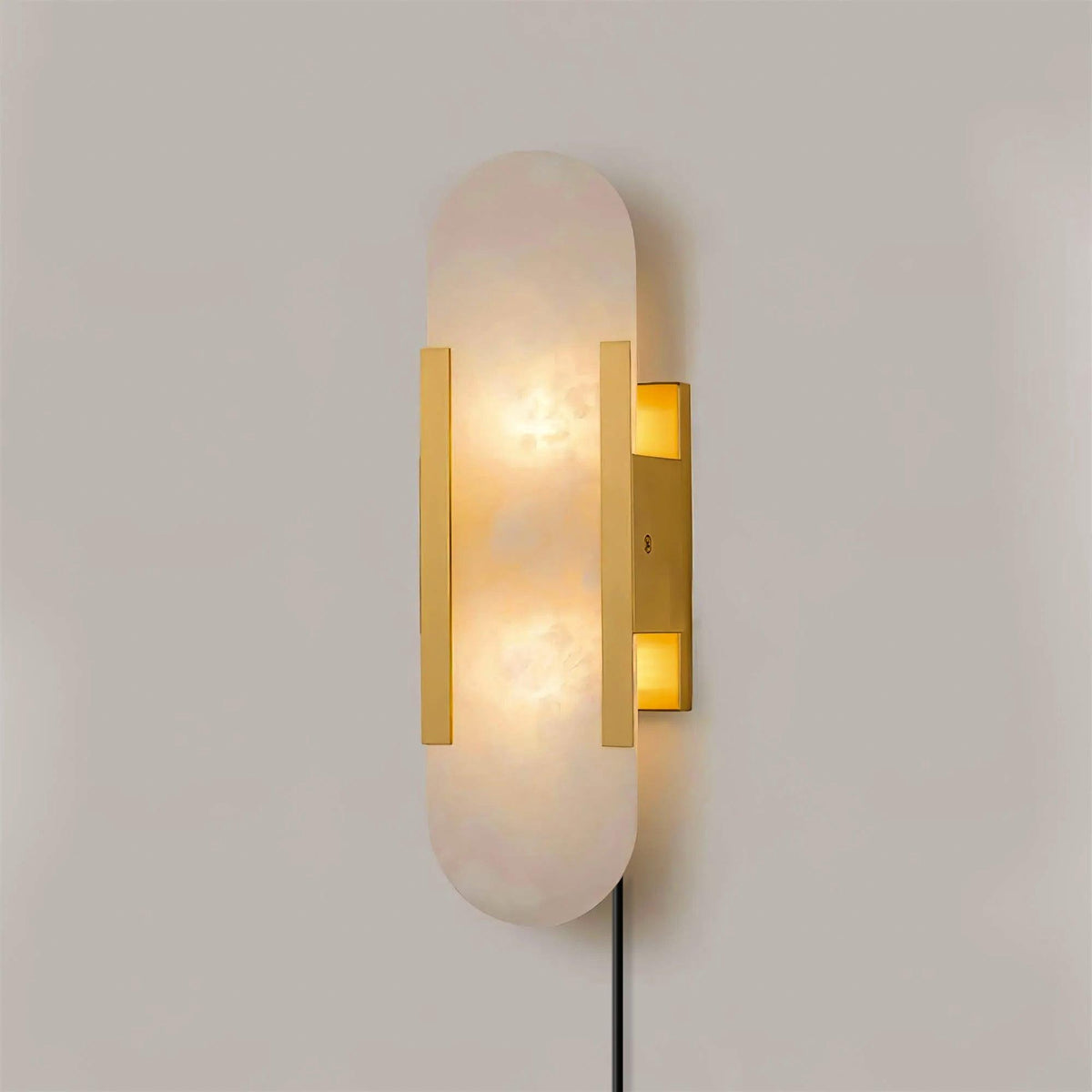 Melange Elongated Plug In Sconce