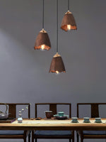 Melody Bell Wood Pendant Light – Modern Natural Chandelier for Dining and Living Spaces