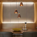 Melody Bell Wood Pendant Light – Modern Natural Chandelier for Dining and Living Spaces