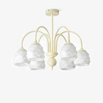 Artisan Glass Ice Cream Chandelier for Modern Interiors