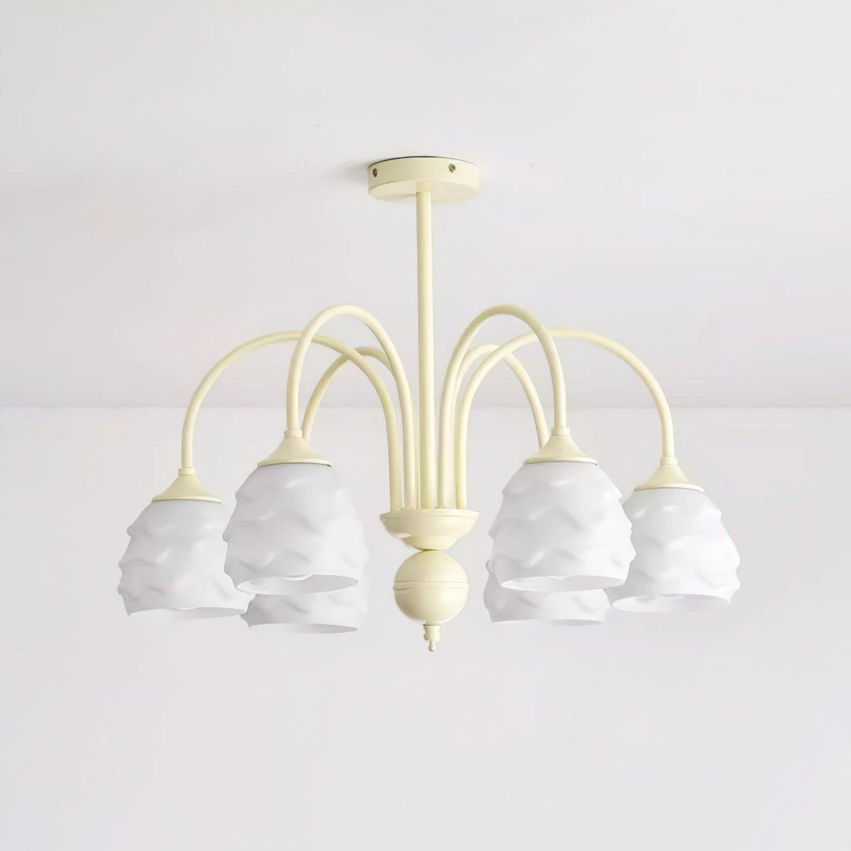 Artisan Glass Ice Cream Chandelier for Modern Interiors