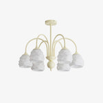Artisan Glass Ice Cream Chandelier for Modern Interiors