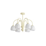 Artisan Glass Ice Cream Chandelier for Modern Interiors
