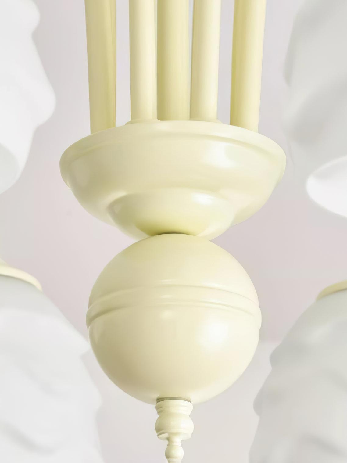 Artisan Glass Ice Cream Chandelier for Modern Interiors
