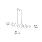mercury-line-chandelier