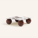 Mesa Pebble Coffee Table in Natural Stone – Sculptural Marble & Travertine