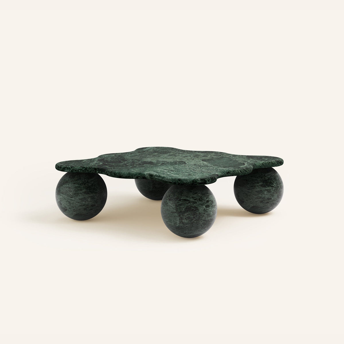 Mesa Pebble Coffee Table in Natural Stone – Sculptural Marble & Travertine