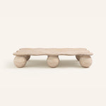 Mesa Pebble Coffee Table in Natural Stone – Sculptural Marble & Travertine