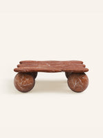 Mesa Pebble Coffee Table in Natural Stone – Sculptural Marble & Travertine