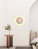 Mesa Travertine Wall Sconce – Modern Natural Stone LED Wall Light