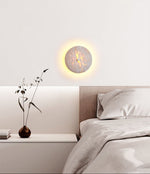 Mesa Travertine Wall Sconce – Modern Natural Stone LED Wall Light
