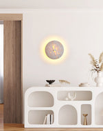 Mesa Travertine Wall Sconce – Modern Natural Stone LED Wall Light