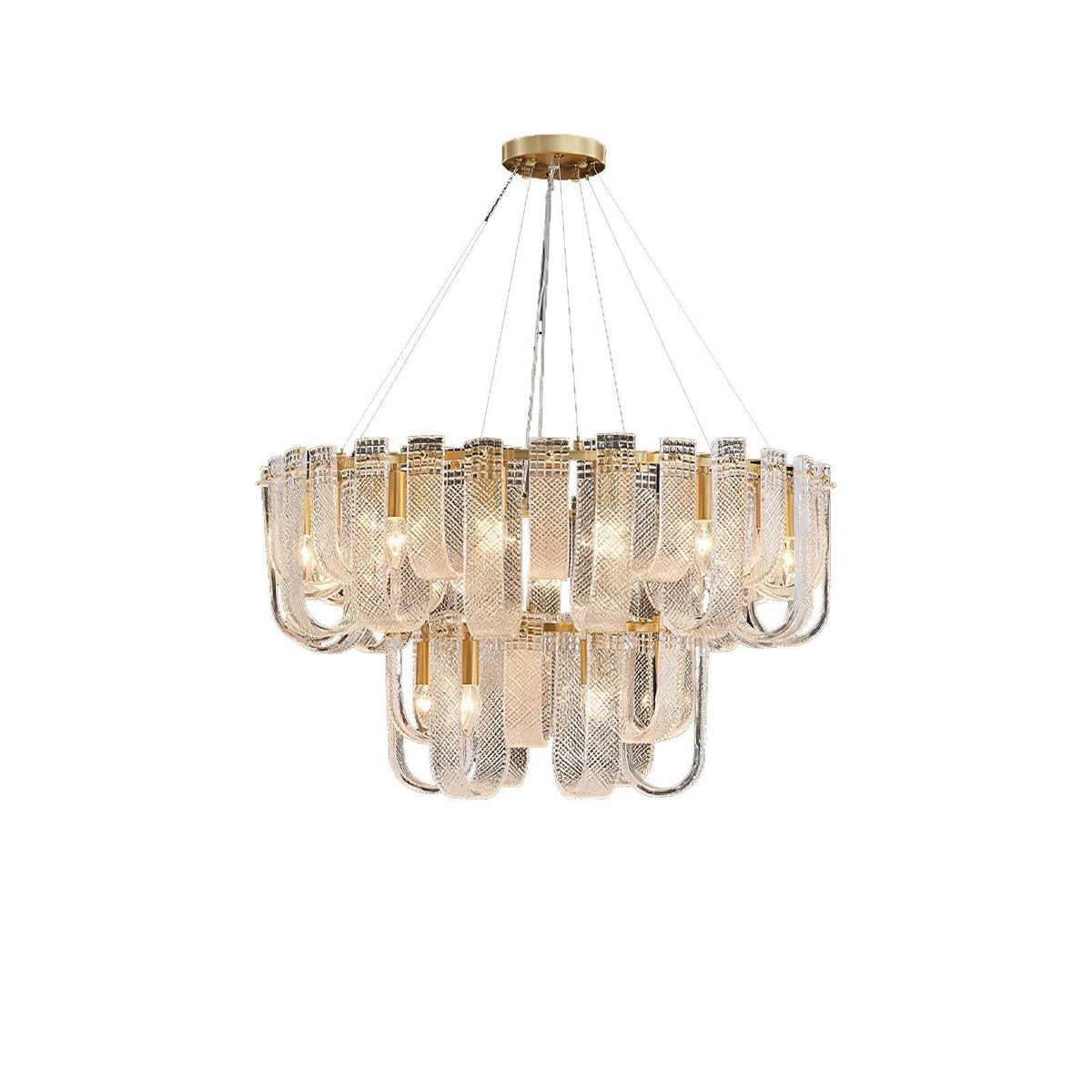 Mesh Glass Chandelier