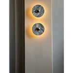 Messier Marble Wall Sconce with Touch Control | Modern LED Wall Light