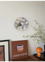 Messier Marble Wall Sconce with Touch Control | Modern LED Wall Light