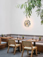 Messier Marble Wall Sconce with Touch Control | Modern LED Wall Light