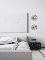 Messier Marble Wall Sconce with Touch Control | Modern LED Wall Light