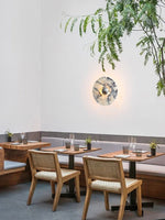 Messier Marble Wall Sconce with Touch Control | Modern LED Wall Light