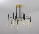 Metal Tubular Chandelier