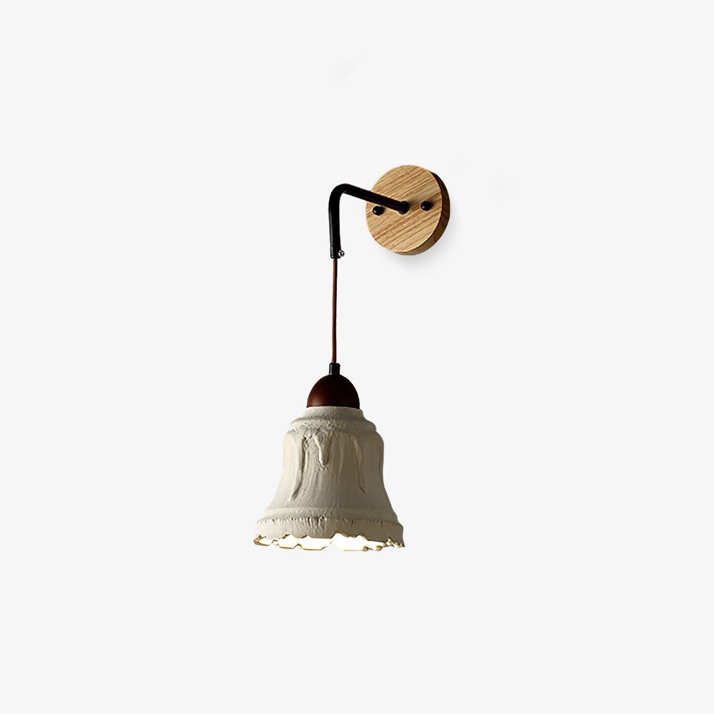 Microcement Retro Wall Lamp