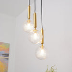Miira Brass Pendant Light