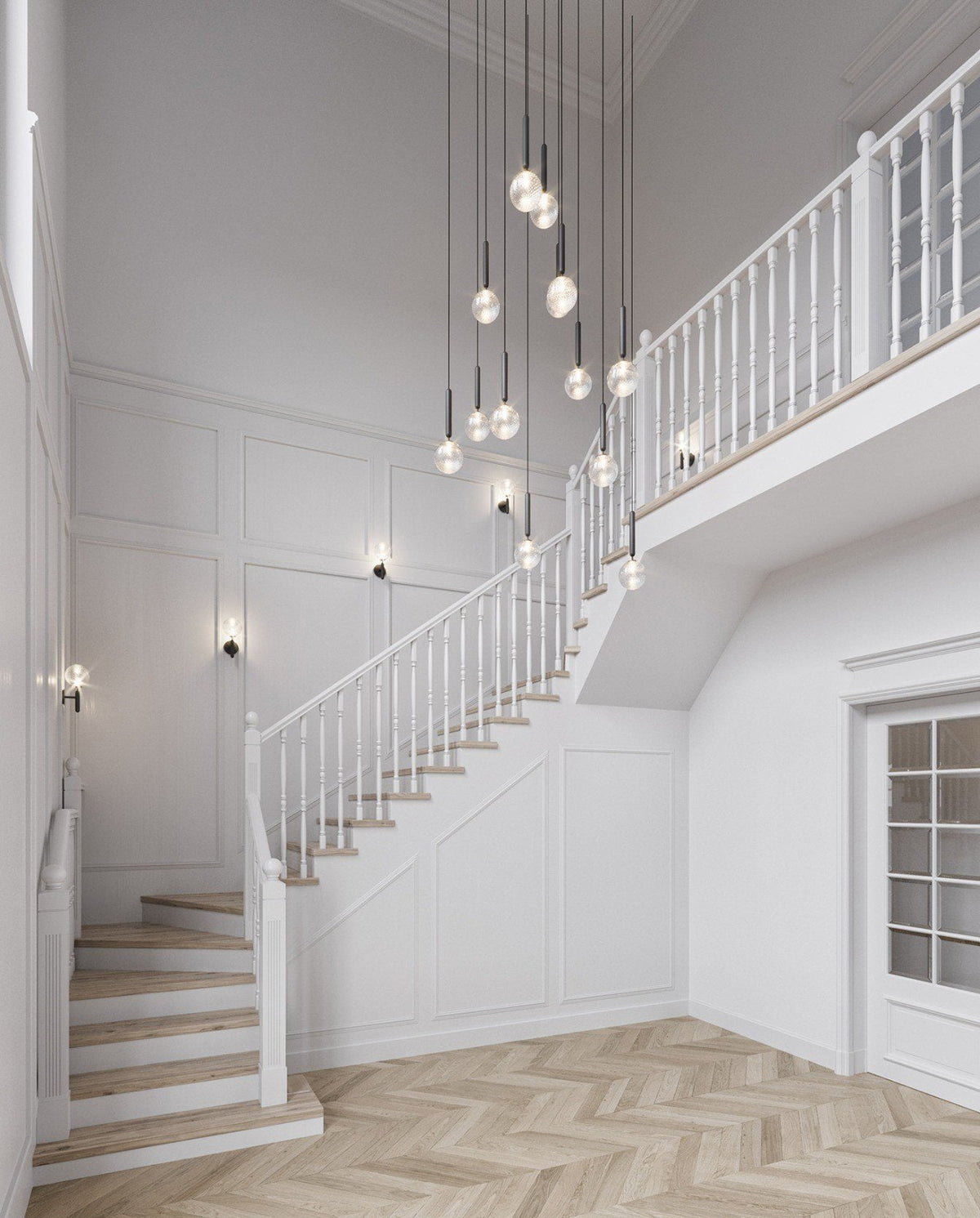 Pattern Pendant Swag Light