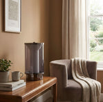 Miles Fluted Glass Table Lamp with Integrated LED