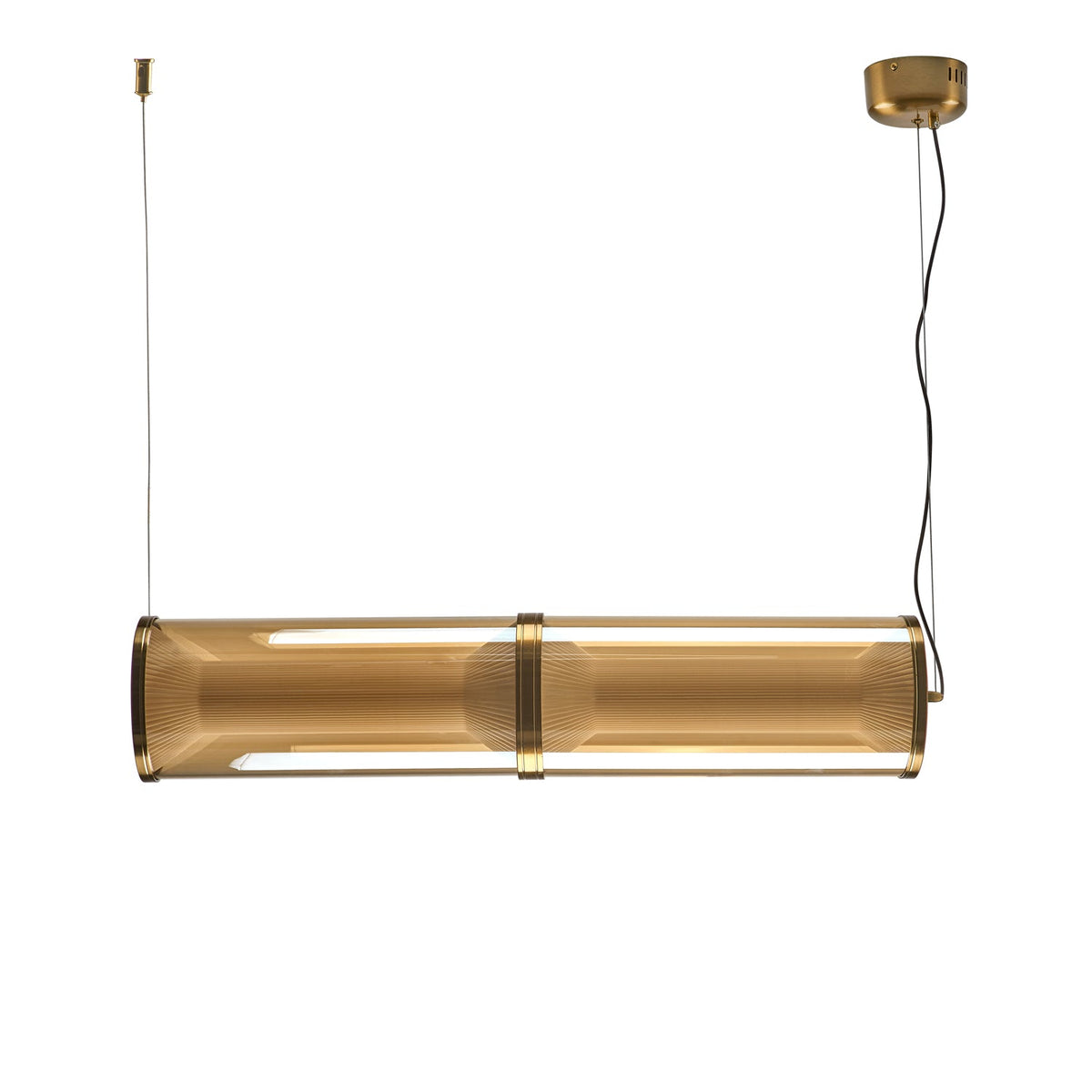 Miles Modern Linear LED Pendant Light for Dining Room & Kitchen Island