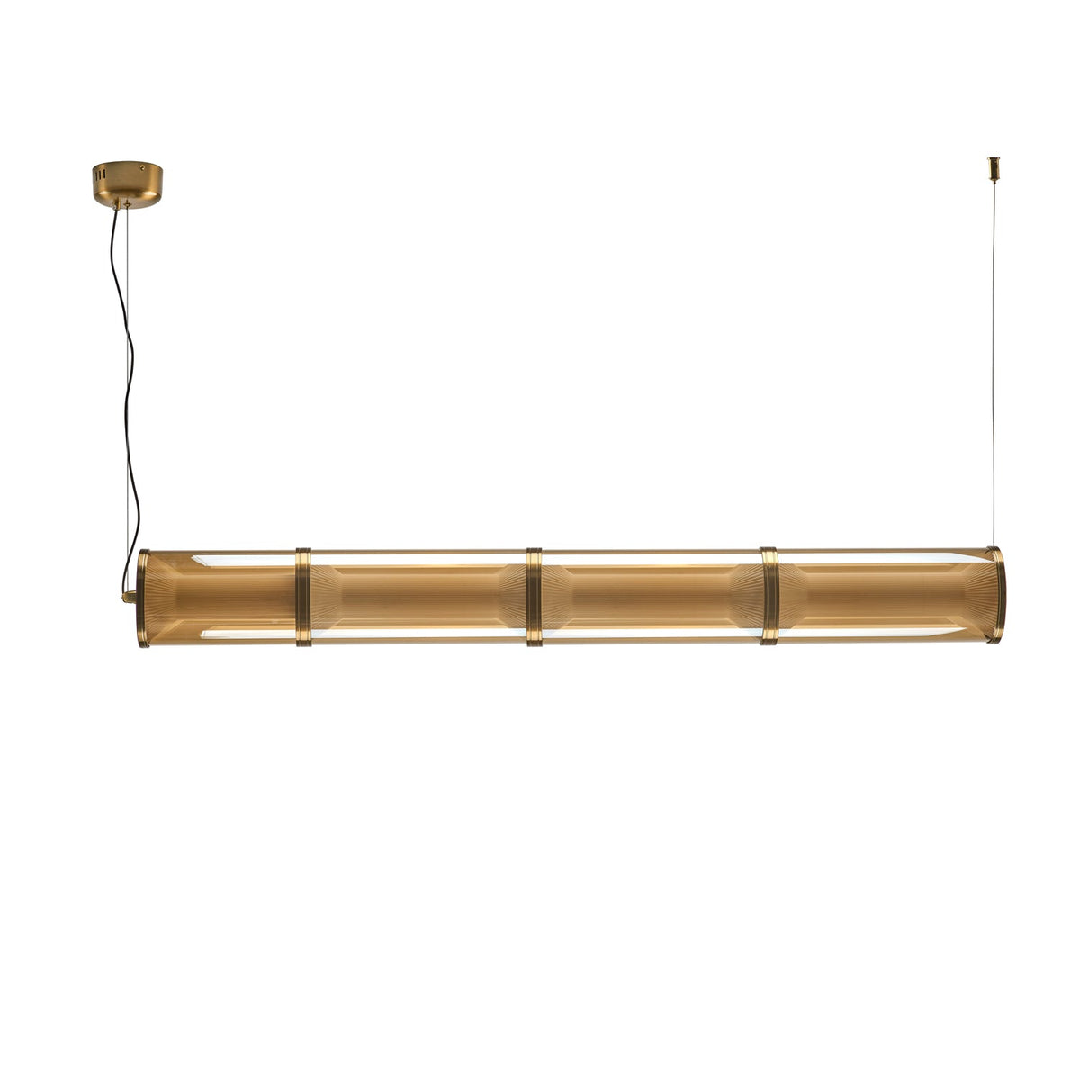 Miles Modern Linear LED Pendant Light for Dining Room & Kitchen Island