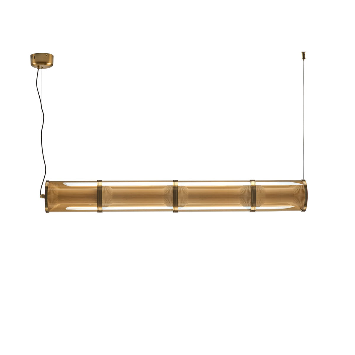 Miles Modern Linear LED Pendant Light for Dining Room & Kitchen Island