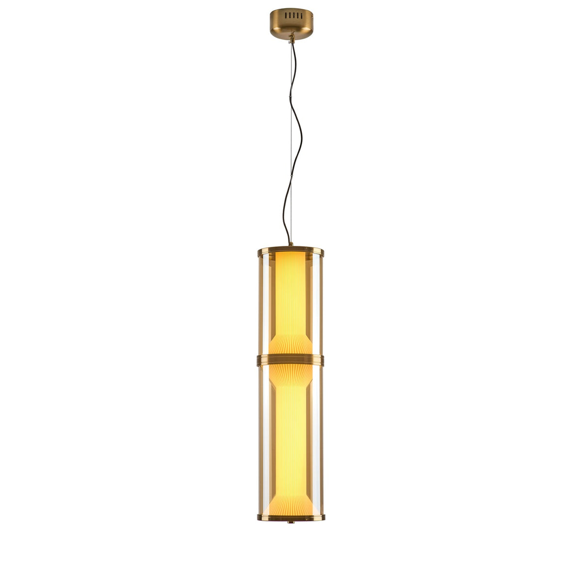 Miles Modern Linear LED Pendant Light for Dining Room & Kitchen Island