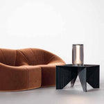 Miles Fluted Glass Table Lamp with Integrated LED