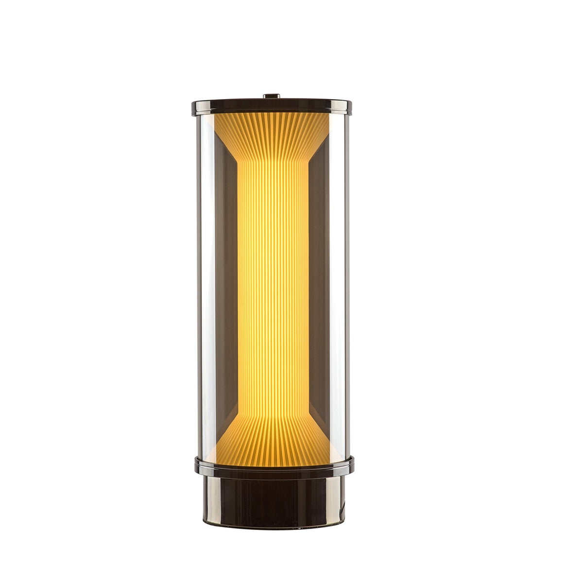Miles Fluted Glass Table Lamp with Integrated LED