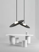 Miller Record Pendant Light – Modern Vinyl-Inspired LED Hanging Lamp for Living Spaces
