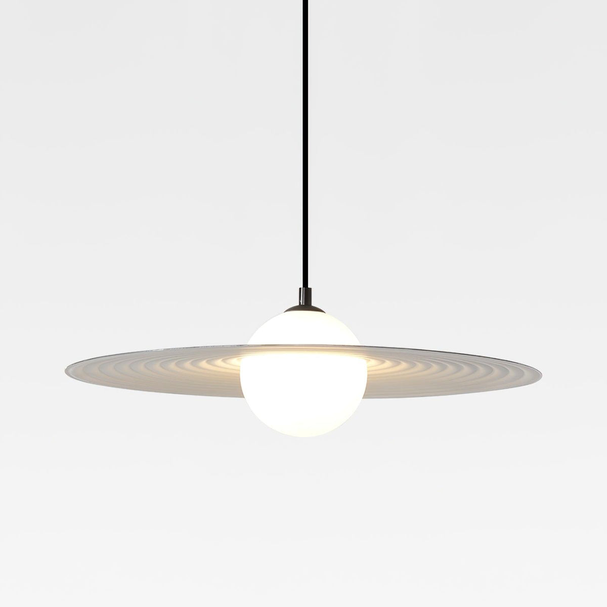 Miller Record Pendant Light – Modern Vinyl-Inspired LED Hanging Lamp for Living Spaces