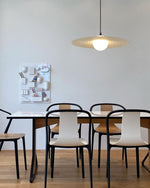 Miller Record Pendant Light – Modern Vinyl-Inspired LED Hanging Lamp for Living Spaces