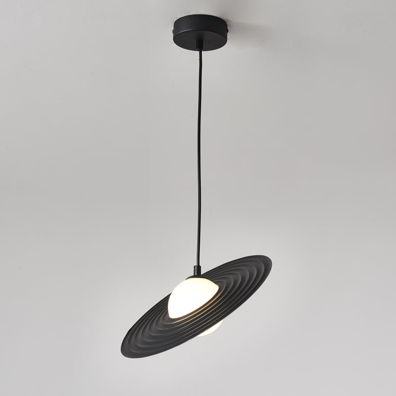 Miller Record Pendant Light – Modern Vinyl-Inspired LED Hanging Lamp for Living Spaces