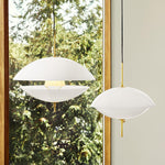 Miller Shell Pendant Light – Modern Glass & Metal Hanging Lamp for Dining, Kitchen, Bedroom