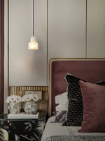 Millson Alabaster Pendnat Light