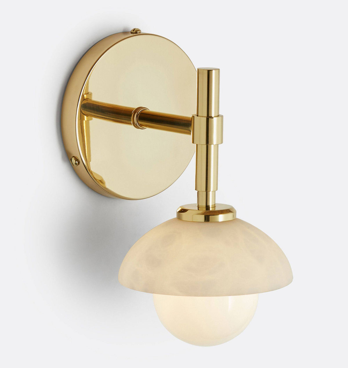 Milo Alabaster Double Wall Light — Modern Luxury Wall Sconce