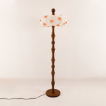 Milo Walnut Floor Lamp
