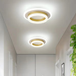 Modern Creative Square Ring Ceiling Lamp