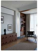 Sculptural Ribbon LED Wall Sconce in Silver – Modern Minimalist Lighting