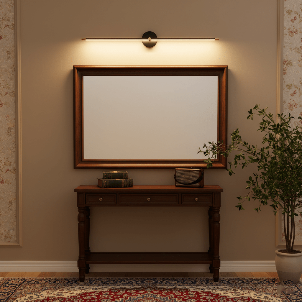 Modern Linear LED Wall Sconce for Bathroom Vanity and Artwork Lighting