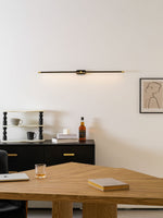 Minimalist Linear Rechargeable Wall Sconce – Cordless LED Vanity Light