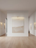 Minimalist Linear Rechargeable Wall Sconce – Cordless LED Vanity Light